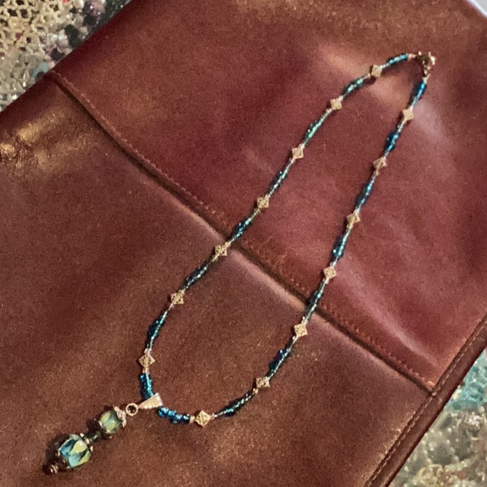 Handmade beaded necklace new